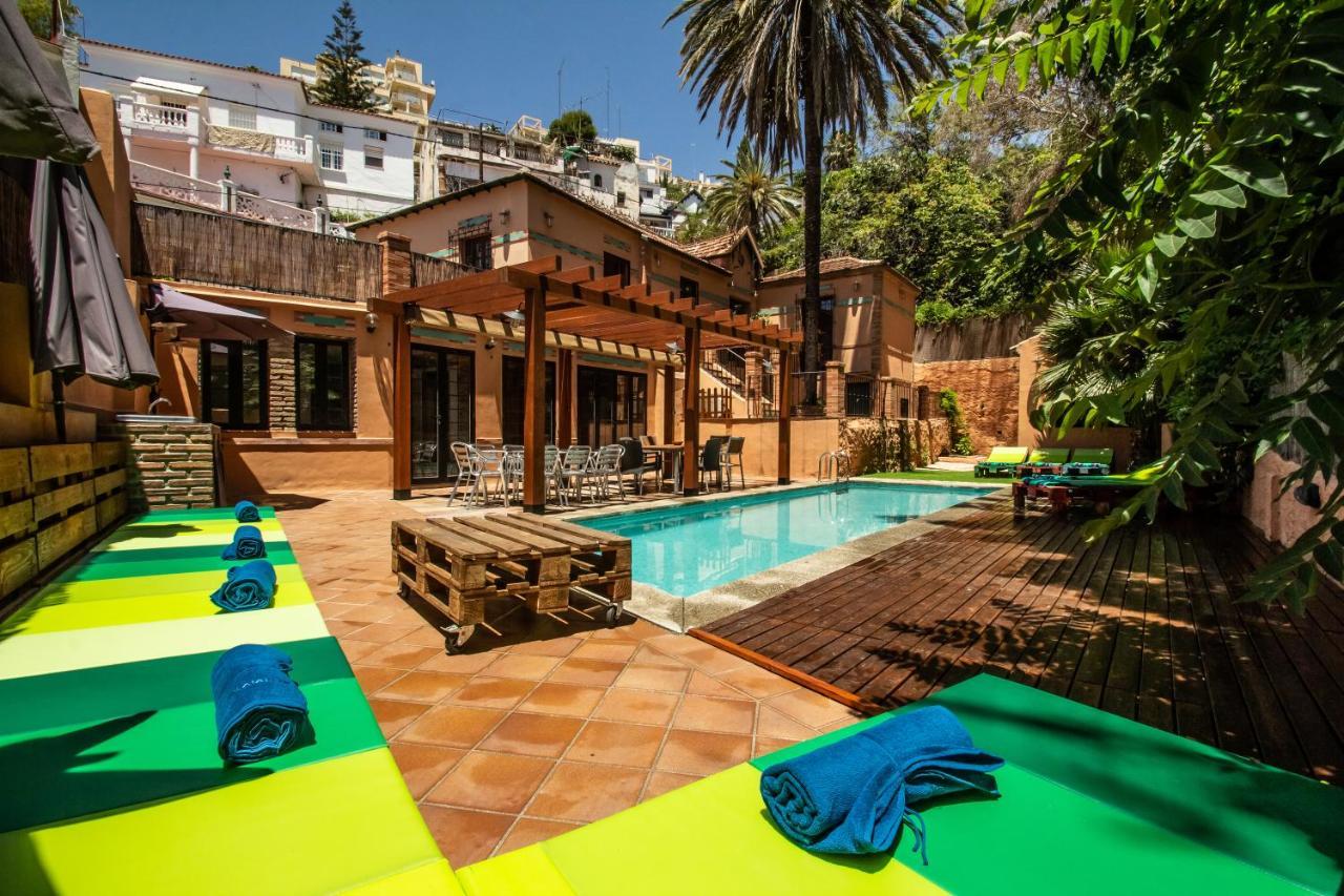 Villa Regionalista Principios Siglo XX 1919 -Pedregalejo-Banos Del Carmen-A Unos Metros Del Mar!!! Piscina Climatizada Bajo Peticion Málaga Exteriör bild